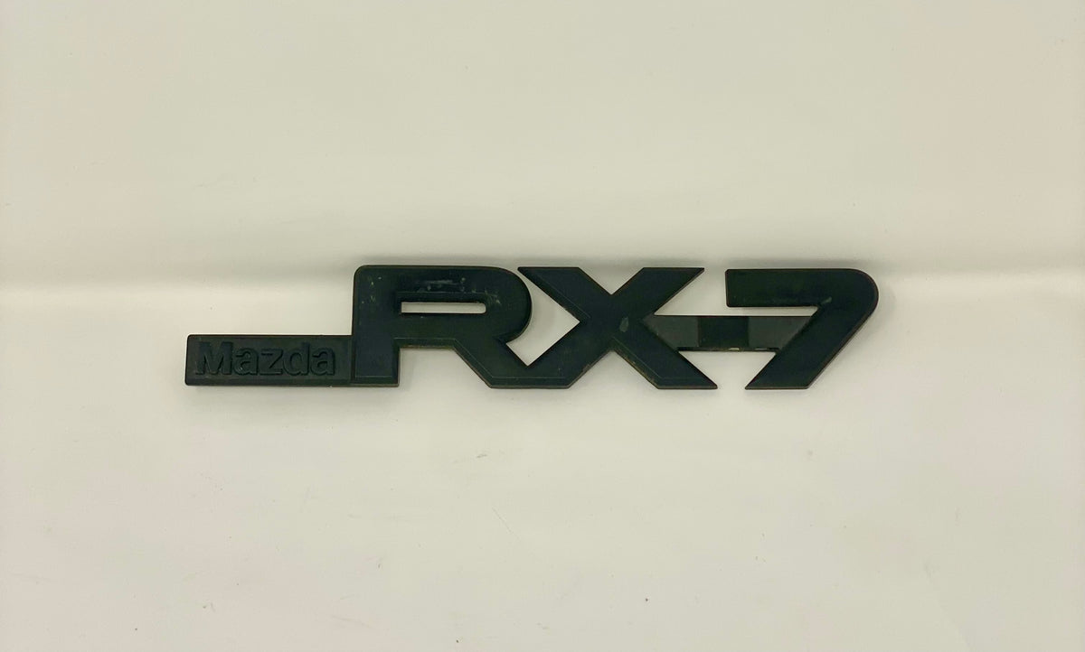 RX7 Rear Badge