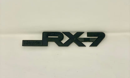 RX7 Rear Badge