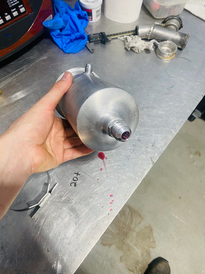 Aluminum Power Steering Resevoir